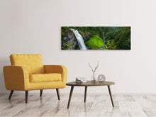 Load image into Gallery viewer, Panoramic Canvas Print View waterfall