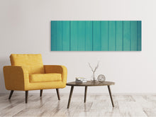Load image into Gallery viewer, Panoramic Canvas Print Lacquered wood panels
