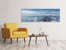 Load image into Gallery viewer, Panoramic Canvas Print Over the peaks