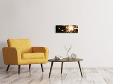 Load image into Gallery viewer, Panoramic Canvas Print A sparkler