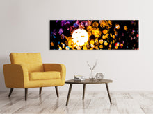 Load image into Gallery viewer, Panoramic Canvas Print Abstract play of light in color