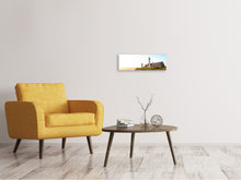 Load image into Gallery viewer, Panoramic Canvas Print The lighthouse at sunrise