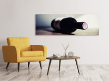 Load image into Gallery viewer, Panoramic Canvas Print Noble red wine
