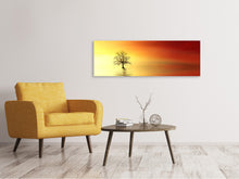 Load image into Gallery viewer, Panoramic Canvas Print The tree in the water