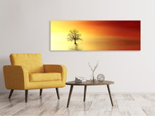 Load image into Gallery viewer, Panoramic Canvas Print The tree in the water