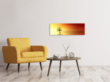 Load image into Gallery viewer, Panoramic Canvas Print The tree in the water