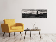 Load image into Gallery viewer, Panoramic Canvas Print Black and white photography