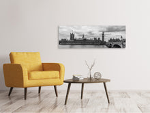 Load image into Gallery viewer, Panoramic Canvas Print Clouds over London