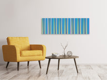 Load image into Gallery viewer, Panoramic Canvas Print Colored stripes