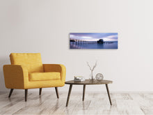 Load image into Gallery viewer, Panoramic Canvas Print A house on the water