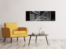 Load image into Gallery viewer, Panoramic Canvas Print Modern architecture