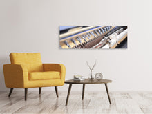 Load image into Gallery viewer, Panoramic Canvas Print piano action