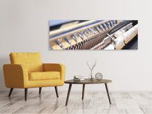 Load image into Gallery viewer, Panoramic Canvas Print piano action