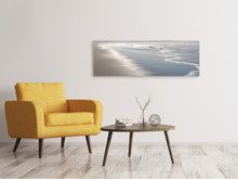 Load image into Gallery viewer, Panoramic Canvas Print Nature experience beach