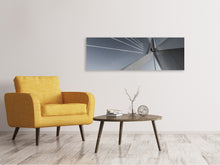 Load image into Gallery viewer, Panoramic Canvas Print Suspension bridge Close up