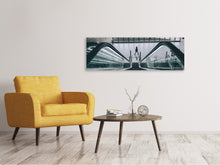 Load image into Gallery viewer, Panoramic Canvas Print At the airport