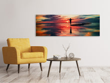 Load image into Gallery viewer, Panoramic Canvas Print pure freedom
