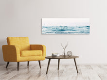 Load image into Gallery viewer, Panoramic Canvas Print Alone on the beach