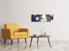 Load image into Gallery viewer, Panoramic Canvas Print Abstract light dots