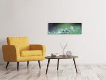 Load image into Gallery viewer, Panoramic Canvas Print Drops of water in XXL