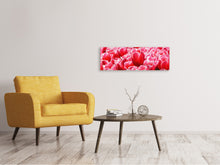 Load image into Gallery viewer, Panoramic Canvas Print Happy tulip field