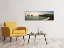 Load image into Gallery viewer, Panoramic Canvas Print Beautiful cliffs