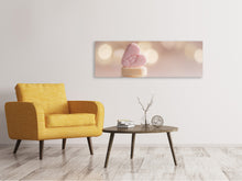 Load image into Gallery viewer, Panoramic Canvas Print Sweet hearts XL