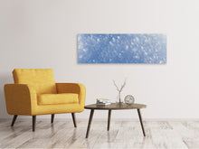Load image into Gallery viewer, Panoramic Canvas Print Water texture