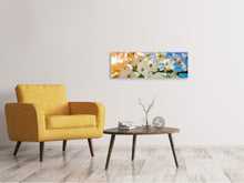 Load image into Gallery viewer, Panoramic Canvas Print The apple tree blossom
