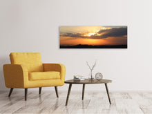 Load image into Gallery viewer, Panoramic Canvas Print The horizon of Africa