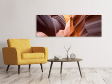 Load image into Gallery viewer, Panoramic Canvas Print Grand Antelope Canyon