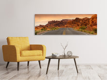 Load image into Gallery viewer, Panoramic Canvas Print The street