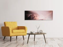 Load image into Gallery viewer, Panoramic Canvas Print Pink clouds