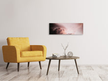 Load image into Gallery viewer, Panoramic Canvas Print Pink clouds