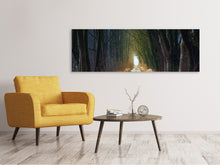 Load image into Gallery viewer, Panoramic Canvas Print The tree avenue