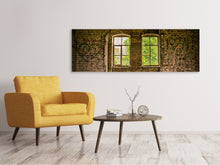 Load image into Gallery viewer, Panoramic Canvas Print Stone house
