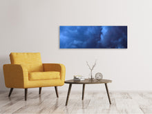 Load image into Gallery viewer, Panoramic Canvas Print Wild thunderstorm