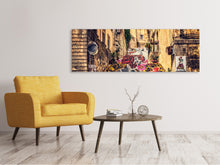 Load image into Gallery viewer, Panoramic Canvas Print Graffiti in Sicily