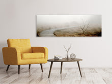 Load image into Gallery viewer, Panoramic Canvas Print dense fog