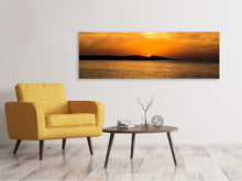 Load image into Gallery viewer, Panoramic Canvas Print The sun sets
