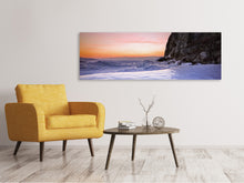 Load image into Gallery viewer, Panoramic Canvas Print In the ice