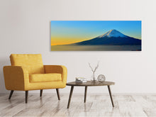 Load image into Gallery viewer, Panoramic Canvas Print Imposing Mount Fuji