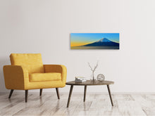 Load image into Gallery viewer, Panoramic Canvas Print Imposing Mount Fuji