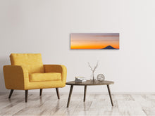Load image into Gallery viewer, Panoramic Canvas Print Mount Fuji at sunset
