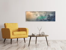 Load image into Gallery viewer, Panoramic Canvas Print At the volcano