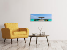 Load image into Gallery viewer, Panoramic Canvas Print The freedom at the sea