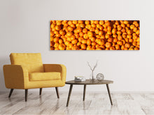 Load image into Gallery viewer, Panoramic Canvas Print Fresh mandarins