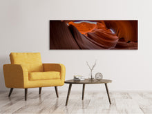 Load image into Gallery viewer, Panoramic Canvas Print Fantastic antelope canyon