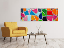 Load image into Gallery viewer, Panoramic Canvas Print Mosaic wall