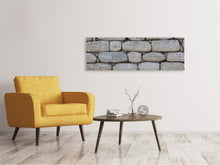 Load image into Gallery viewer, Panoramic Canvas Print Wall of natural stones